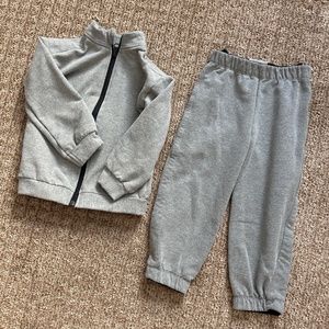 Toddler 2/3 grey matching set